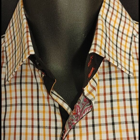 MEN'S INSOMNIA LONG SLEEVE FASHION SPORT SHIRT MED - Picture 2 of 6